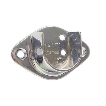 Advanced Affiliates LA1735 PC Open Flange; 1.06 In. - Chrome